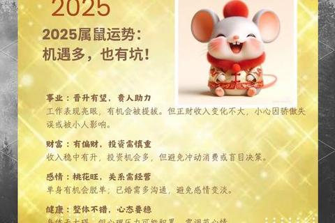 2017年属鼠人7月运势解析：事业财运_情感健康趋势与建议
