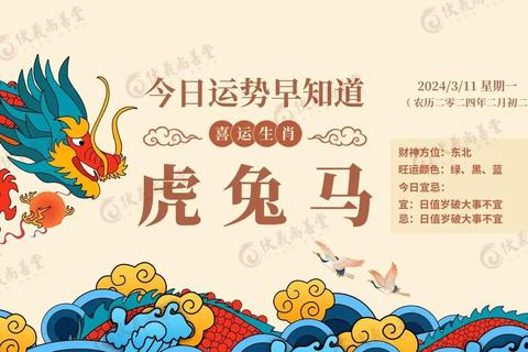 属龙人今日运势解析：辰龙吉日事业桃花双旺