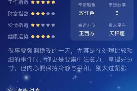 星运解析：4月4日星座运势趋势与关键启示