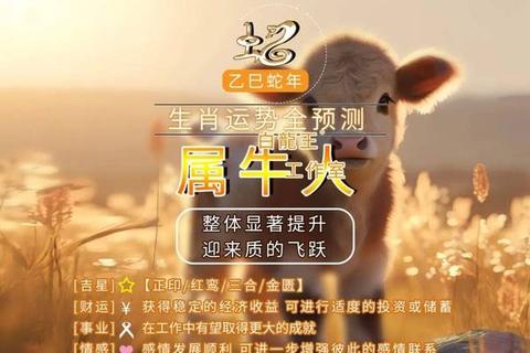 属牛人2025三合之年运势解析:贵人生肖助阵_财富健康双赢 属牛人2025三合之年运势解析:贵人生肖助阵_财富健康双赢