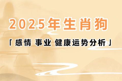 1982年属狗2025运势详解_十年大运与贵人运程全解析