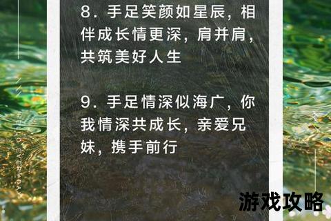 弟弟攻略秘籍_手足情深相处指南与暖心技巧全解析