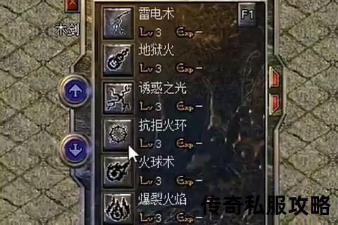 传奇私服法师职业深度解析技能搭配实战技巧