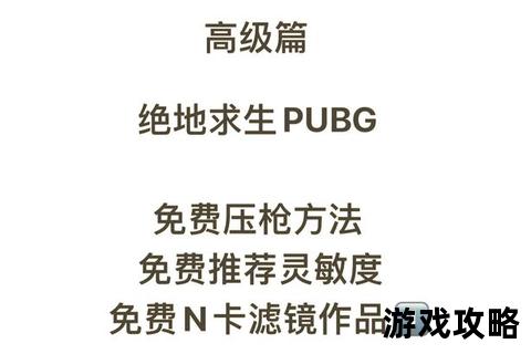 绝地求生新手入门指南:快速上手指南与技巧解析