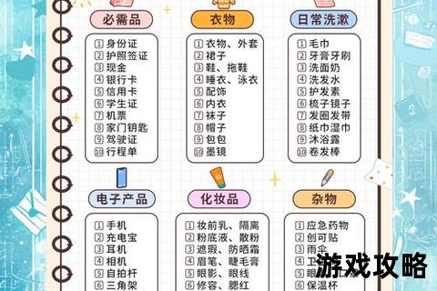出门攻略:行前准备与高效出行实用指南 出门攻略:行前准备与高效出行实用指南