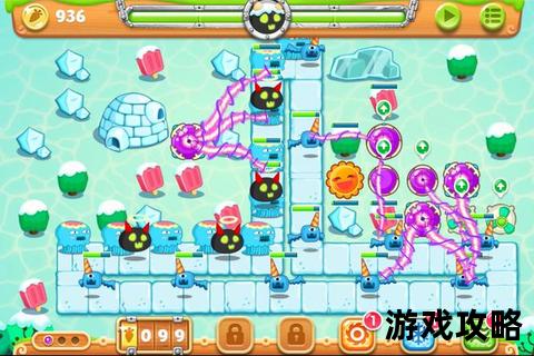 保卫萝卜2第79关满星攻略_隐藏道具解锁与终极炮塔布局详解 保卫萝卜2第79关满星攻略_隐藏道具解锁与终极炮塔布局详解
