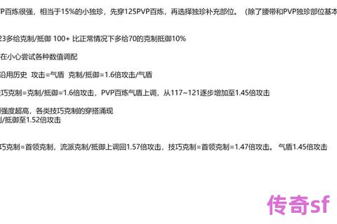 《奇迹私服PVP职业克制全解析与实战阵容搭配制胜宝典》