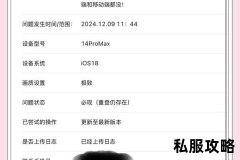 奇迹私服bug-《奇迹私服漏洞危机全面解析：BUG隐患深度追踪与玩家应对策略探讨》