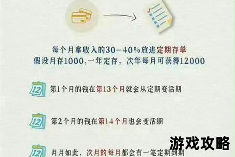 存钱攻略：从零开始打造储蓄计划的10个高效技巧
