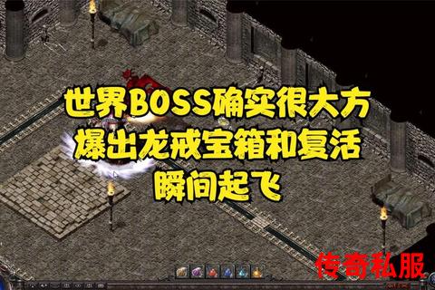 火龙传奇sf世界BOSS攻略