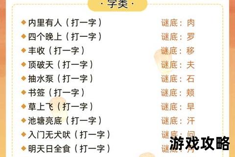 灯谜破解全指南:从技巧掌握到实战应用的完整攻略 灯谜破解全指南:从技巧掌握到实战应用的完整攻略