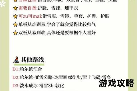 滑雪白皮闪耀攻略:雪场吸睛技巧与装备保养全指南