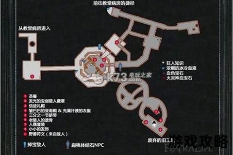 PS4血源诅咒全流程攻略_BOSS顺序与地图探索详解