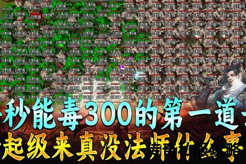 传奇私服毒道玩法解析持续伤害与群体减益技巧