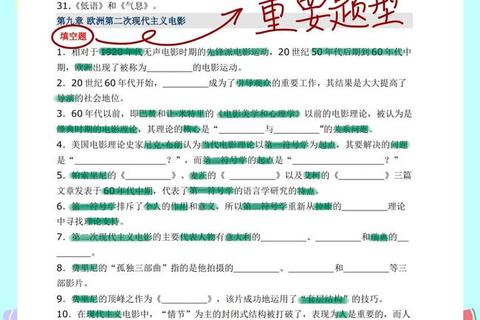 影视管理考研真题解析_高频考点与备考策略深度剖析