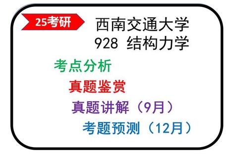 西南交大969真题解析：核心考点与备考策略精要