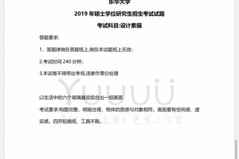 2017东华大学考研真题解析：核心考点与复习策略探析
