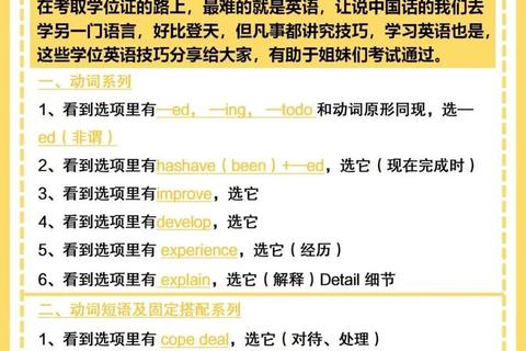 硕士学位英语考试真题解析_备考策略与高分突破指南