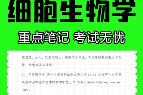 细胞生物学考博真题解析_核心知识点与高频考点精讲