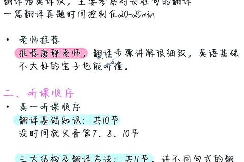 考研英语翻译突破_2000年真题精解与翻译技巧全攻略