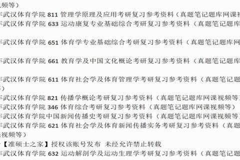 武体考研真题_备考策略与重点难点解析及复习技巧指导 武体考研真题_备考策略与重点难点解析及复习技巧指导