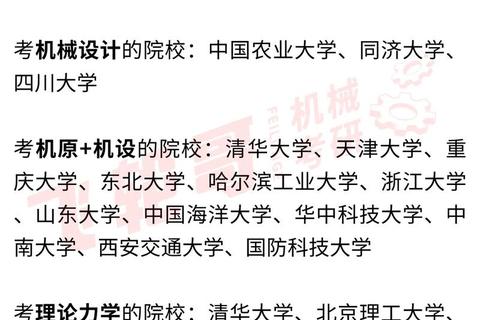 机械考研真题解析与机械设计重点考点精讲_高效备考策略