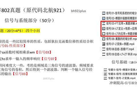 北航841历年真题_核心考点解析与高效复习指南