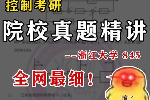 重大845真题深度解析：考点精讲与高效备考策略指南