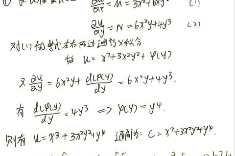 全微分考点解析_考研数学真题精讲与典型例题突破