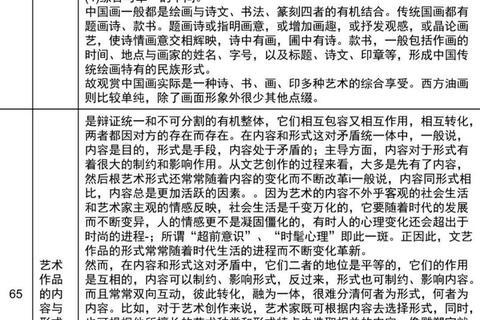 彭吉象艺术学概论_真题核心解析与高频考点精要