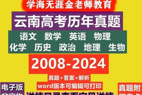 云南艺术历年真题解析_核心考点与备考策略精要