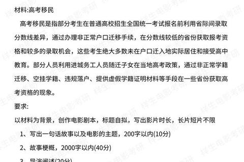 北京电影学院真题解析：核心考点与备考策略深度剖析