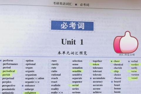真题单词高效记忆法：快速攻克考试核心词汇