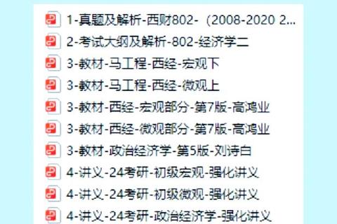 西南财经大学考博经济学真题解析与核心考点归纳