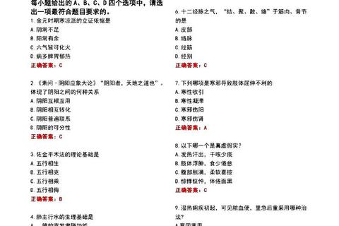 考研中医综合历年真题解析_高频考点与复习策略精要