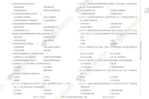 2020西医执业考试真题精析_高频考点与难点解析