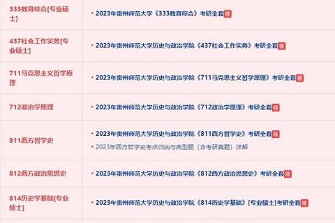 贵州师范大学333教育综合_历年真题解析与高频考点备考策略