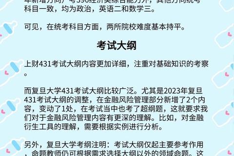 复旦大学金融专硕真题解析_高频考点与题型趋势深度剖析