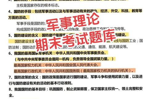 军事共同考研真题_核心考点解析与高效备考策略指导