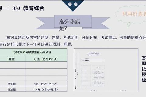 东北师范大学真题_核心考点解析与高效备考策略指南