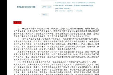 设计史考研真题解析_核心考点与高频题型精要 设计史考研真题解析_核心考点与高频题型精要