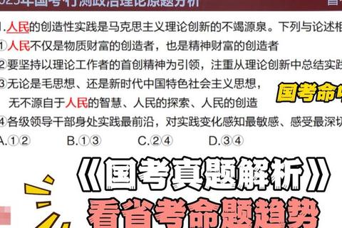 政治专硕真题高频考点解析_命题趋势与备考策略深度剖析