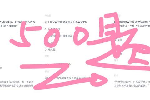 设计史考研真题解析_核心考点与高频题型精要 设计史考研真题解析_核心考点与高频题型精要