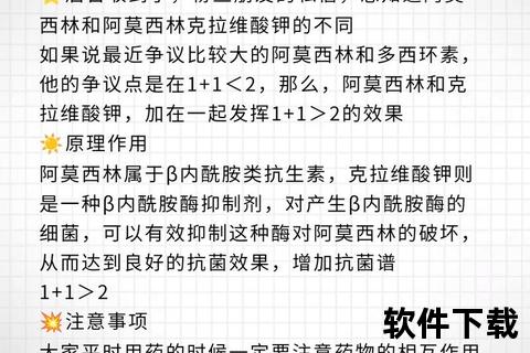克拉霉素片与阿莫西林_抗菌机制对比及联合用药分析