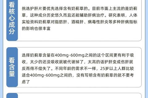 奶蓟核心作用：抗氧化解毒护肝及促进肝细胞再生