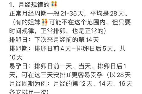 月经结束后排卵期测算-几天内最佳受孕时机指南