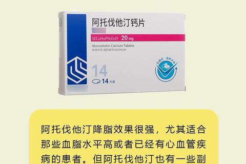阿托伐他汀钙片副作用解析-用药风险与临床应对策略