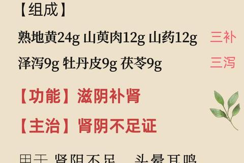 六味地黄丸功效解析：滋阴补肾-增强免疫-抗衰老作用全解