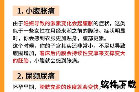 早孕初期症状自查指南：常见身体反应与征兆解析