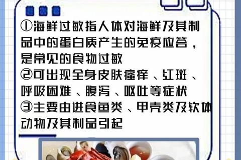 消炎药后吃海鲜_安全间隔与过敏须知
